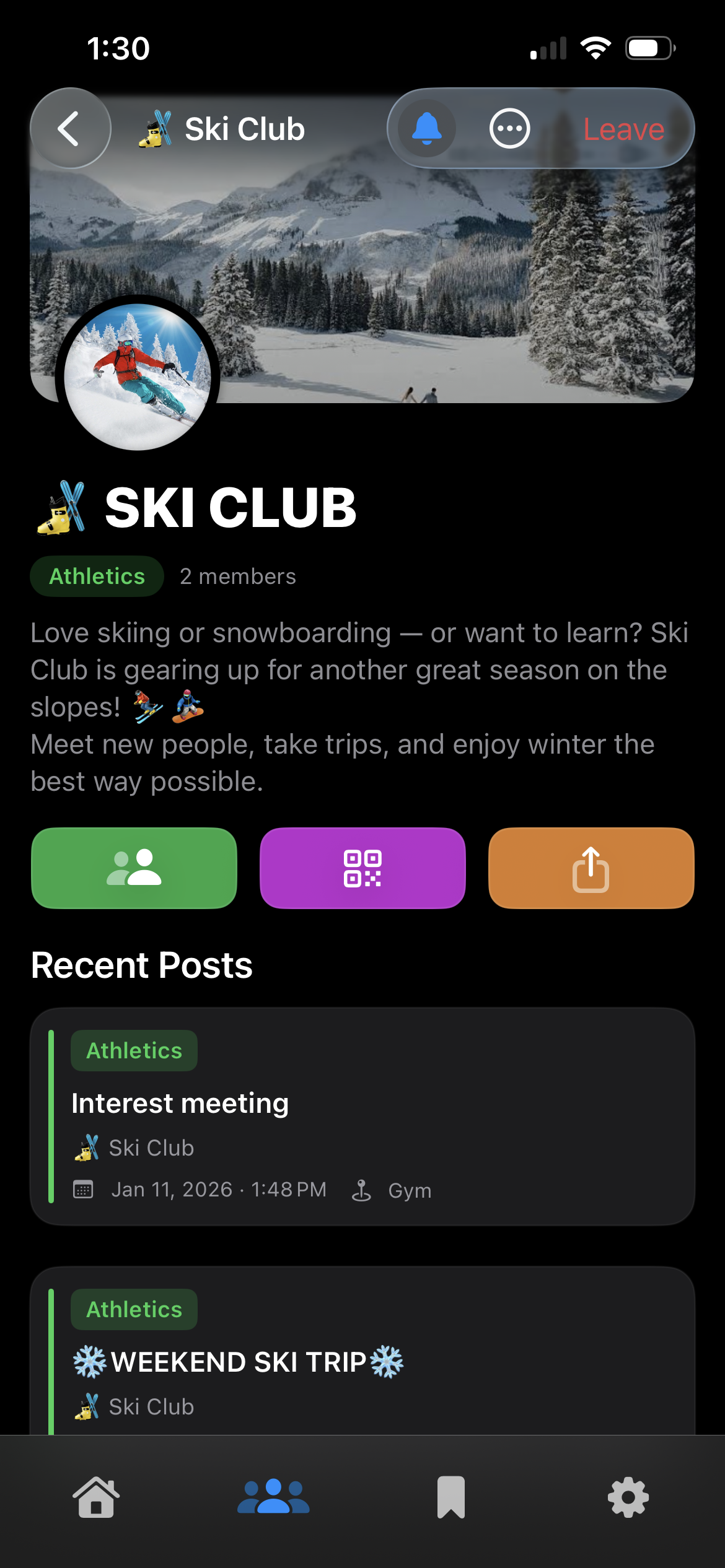 Club screenshot thumbnail